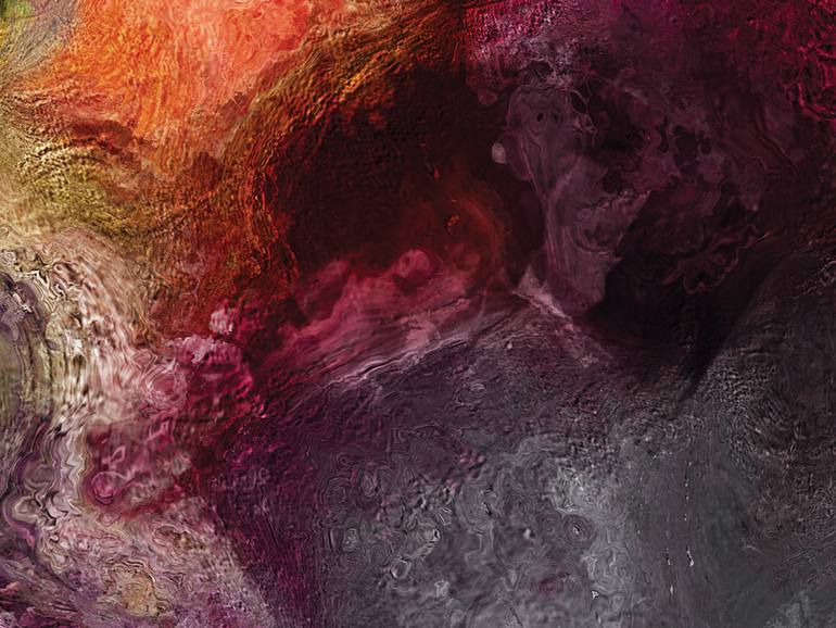 Original Contemporary Abstract Digital by Javier Diaz