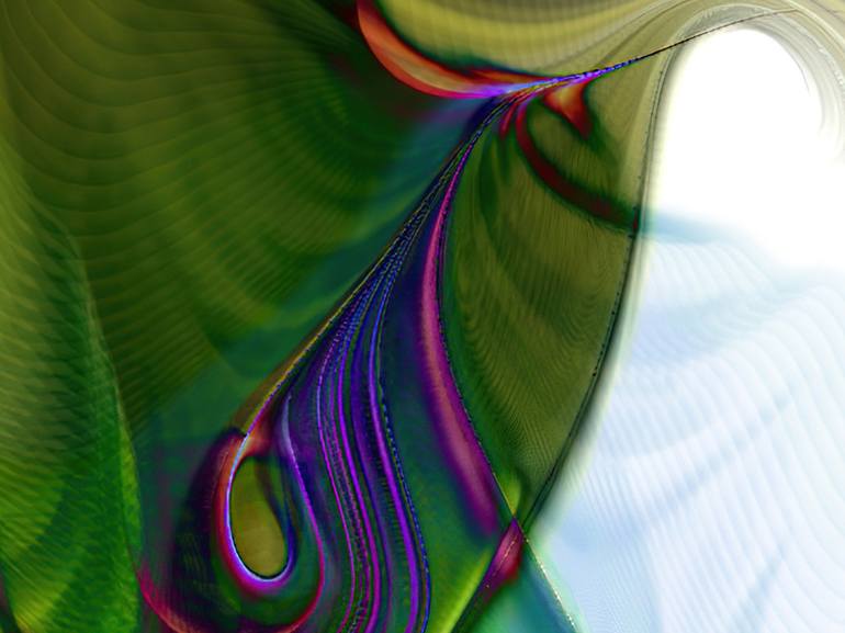 Original Abstract Digital by Javier Diaz