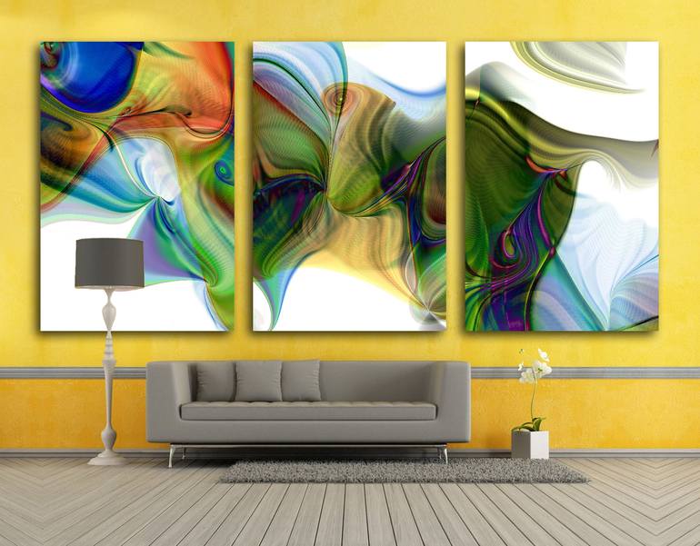 Original Abstract Digital by Javier Diaz