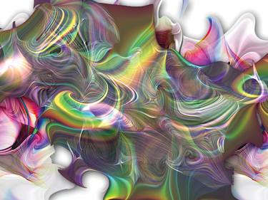 Original Modern Abstract Digital by Javier Diaz