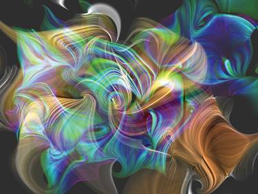 Original Modern Abstract Digital by Javier Diaz