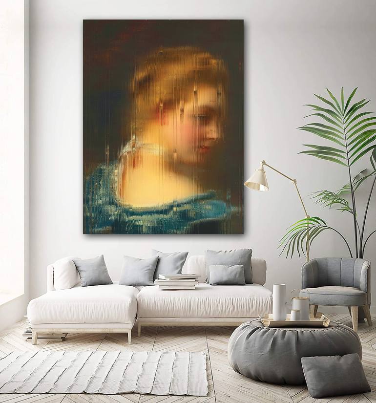 Original Contemporary People Digital by Javier Diaz