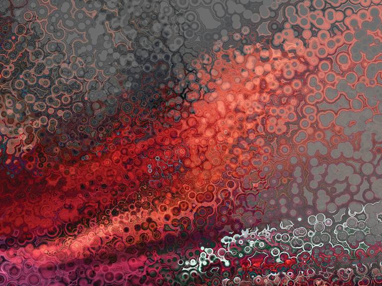 Original Contemporary Abstract Digital by Javier Diaz