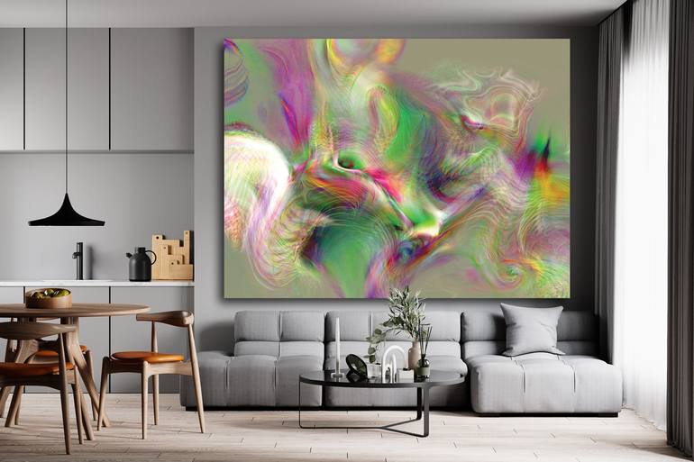 Original Illustration Abstract Digital by Javier Diaz