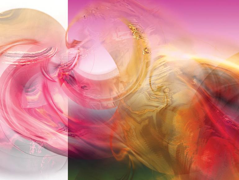 Original Expressionism Abstract Digital by Javier Diaz