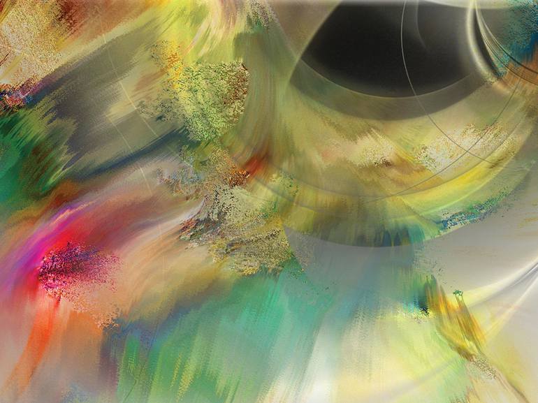 Original Expressionism Abstract Digital by Javier Diaz