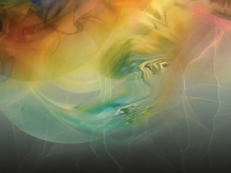 Original Expressionism Abstract Digital by Javier Diaz