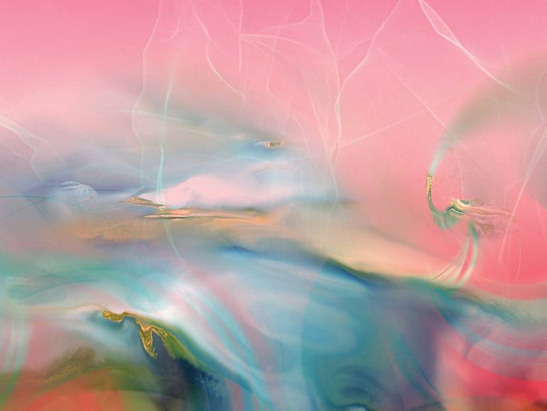 Original Expressionism Abstract Digital by Javier Diaz