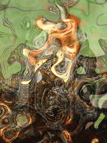 Original Surrealism Abstract Digital by Javier Diaz