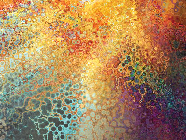 Original Contemporary Abstract Digital by Javier Diaz