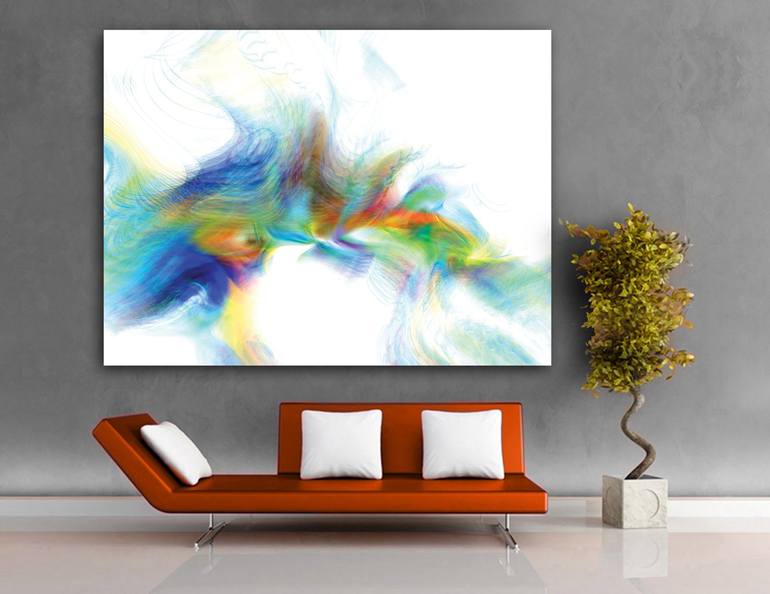 Original Illustration Abstract Digital by Javier Diaz