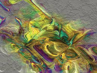 Original Modern Abstract Digital by Javier Diaz