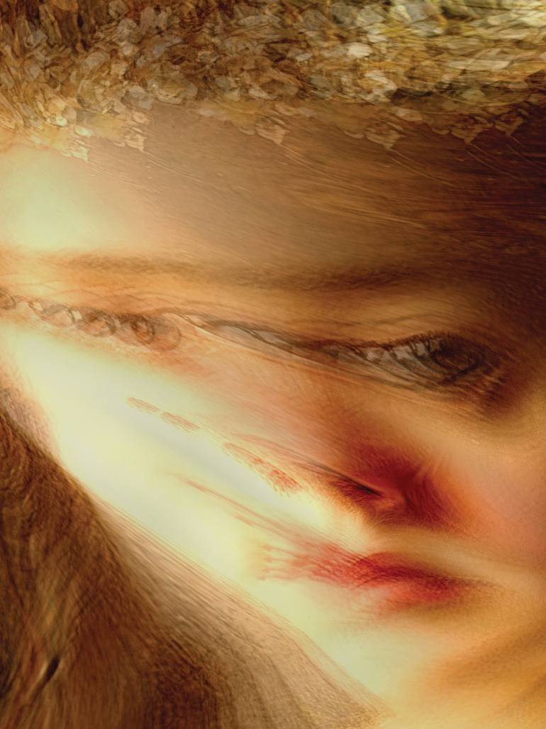 Original Contemporary People Digital by Javier Diaz