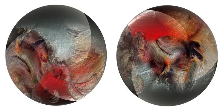 Original Modern Abstract Digital by Javier Diaz