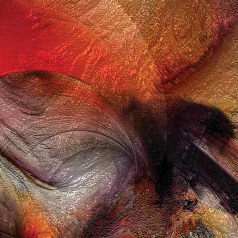 Original Contemporary Abstract Digital by Javier Diaz