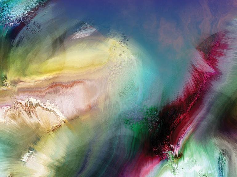 Original Expressionism Abstract Digital by Javier Diaz