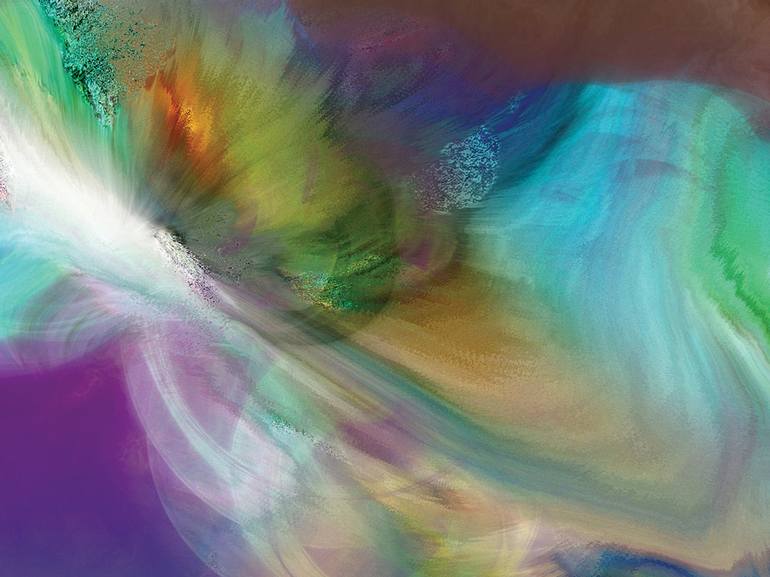 Original Expressionism Abstract Digital by Javier Diaz