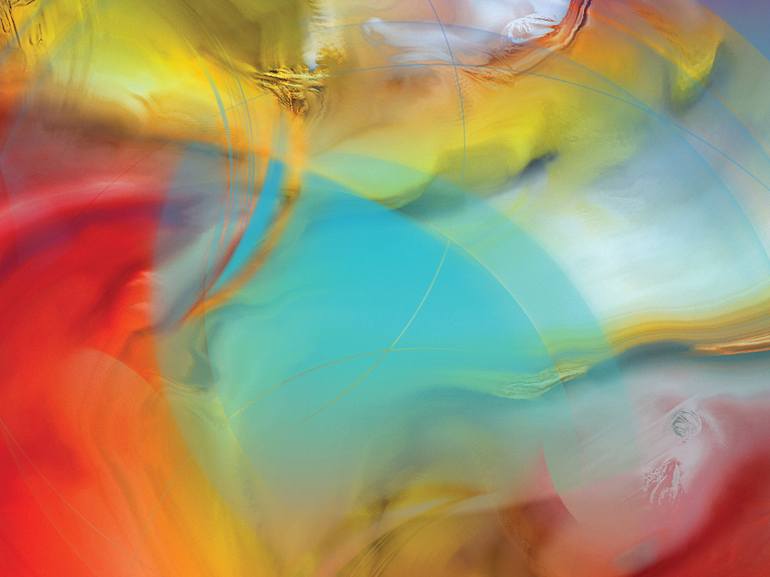 Original Expressionism Abstract Digital by Javier Diaz