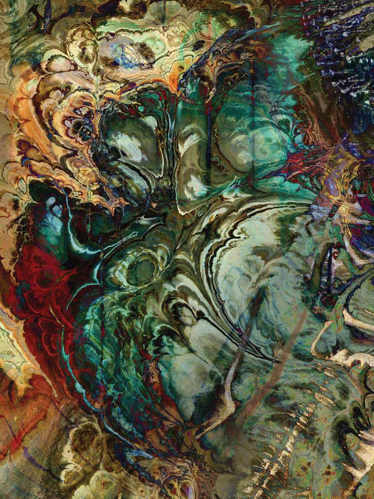 Original Contemporary People Digital by Javier Diaz