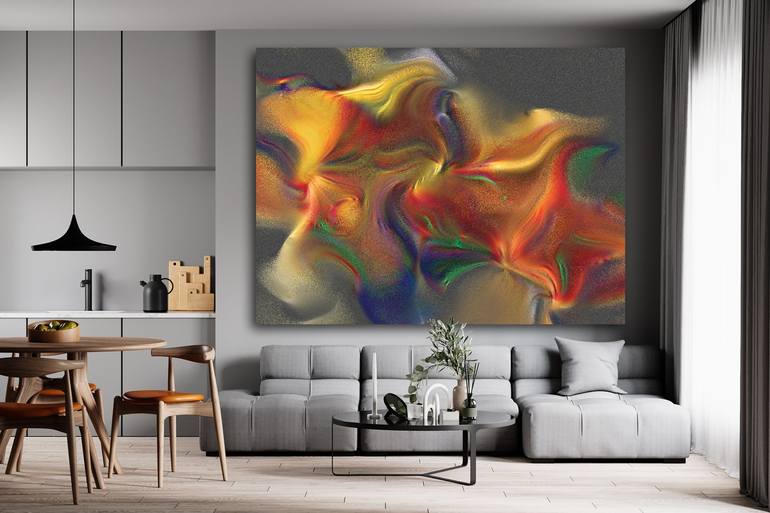 Original Illustration Abstract Digital by Javier Diaz