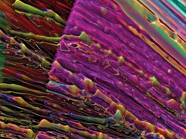Original Contemporary Abstract Digital by Javier Diaz