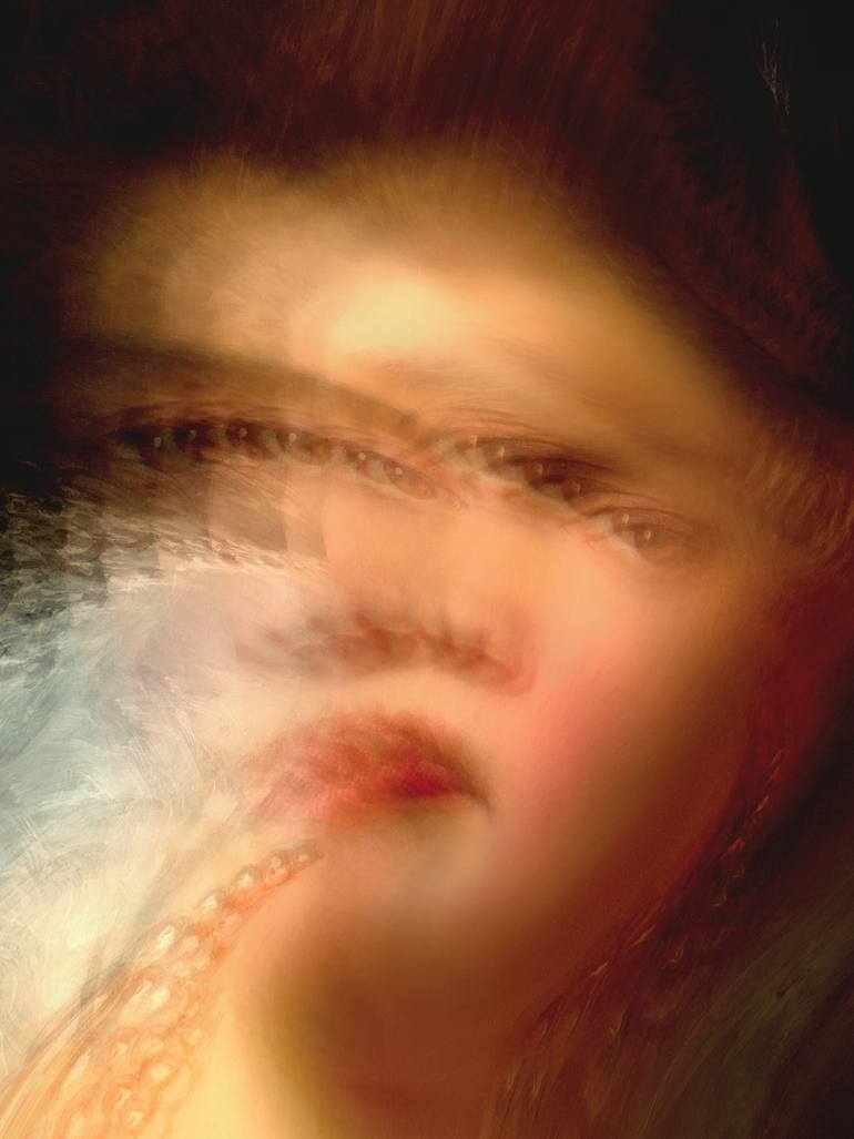 Original Contemporary People Digital by Javier Diaz