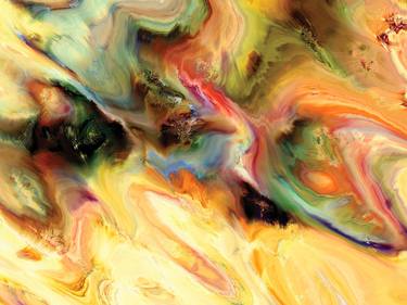 Original Illustration Abstract Digital by Javier Diaz