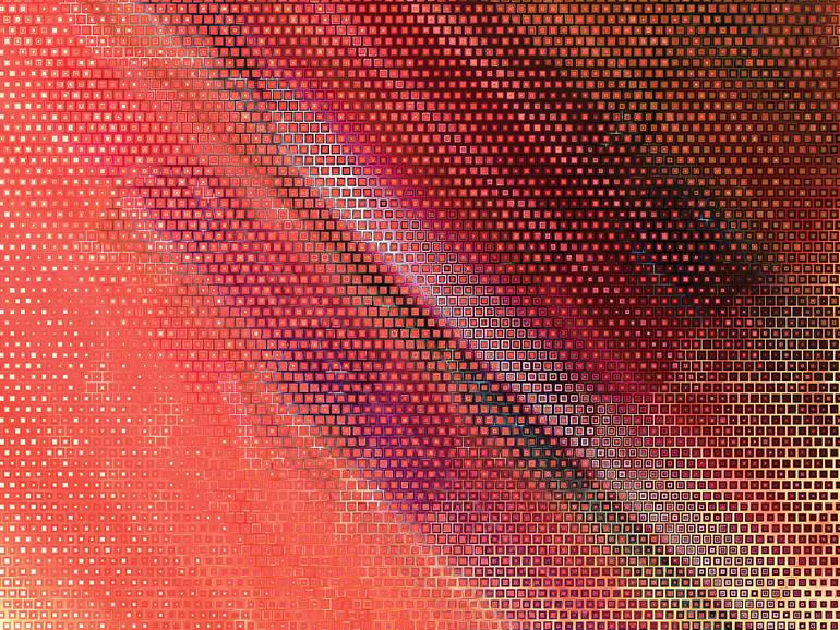 Original Contemporary Abstract Digital by Javier Diaz