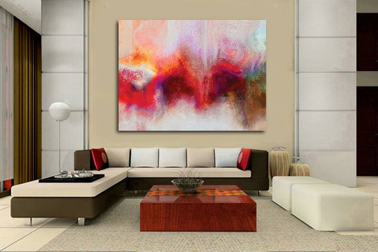 Original Contemporary Abstract Digital by Javier Diaz