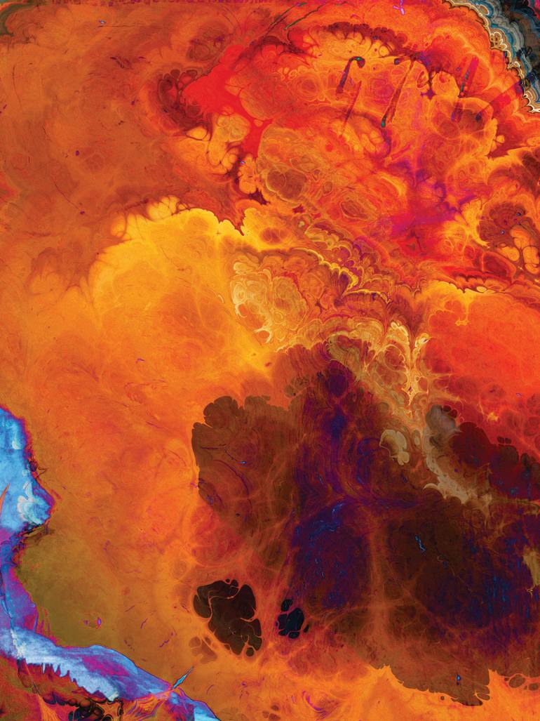 Original Contemporary People Digital by Javier Diaz