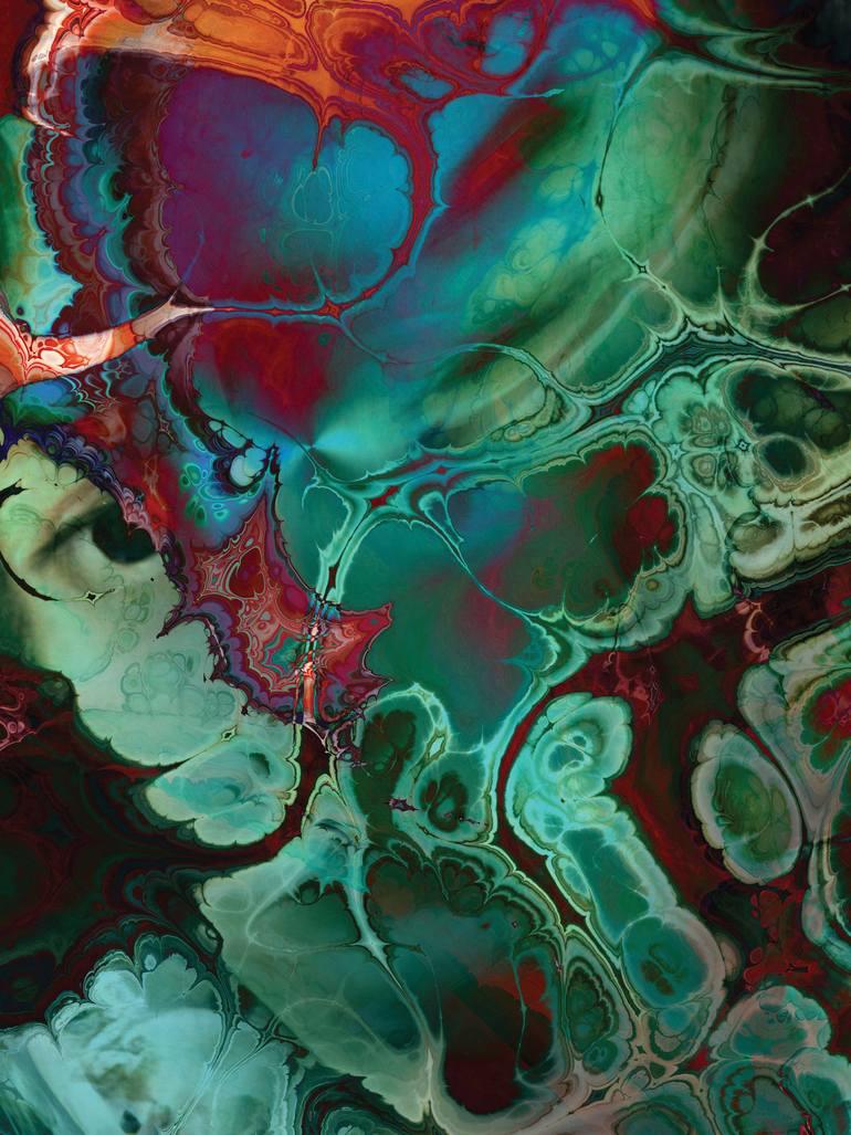 Original Contemporary People Digital by Javier Diaz