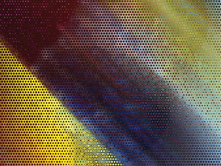 Original Contemporary Abstract Digital by Javier Diaz