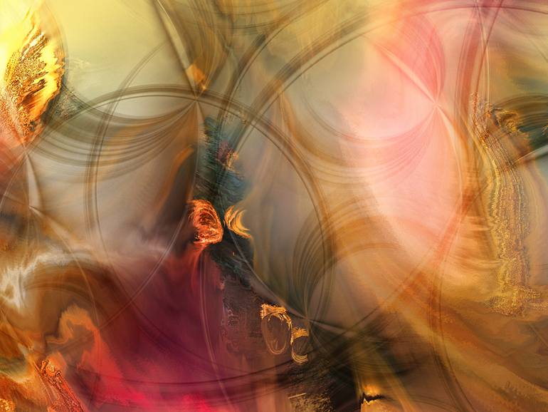 Original Expressionism Abstract Digital by Javier Diaz