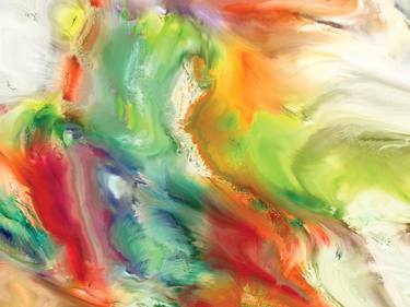 Original Illustration Abstract Digital by Javier Diaz