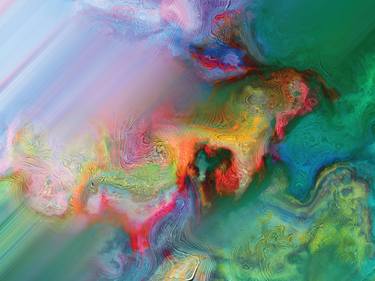 Original Modern Abstract Digital by Javier Diaz