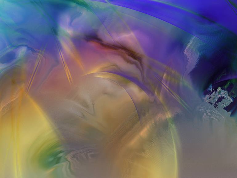 Original Expressionism Abstract Digital by Javier Diaz