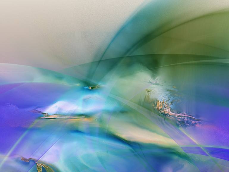 Original Expressionism Abstract Digital by Javier Diaz