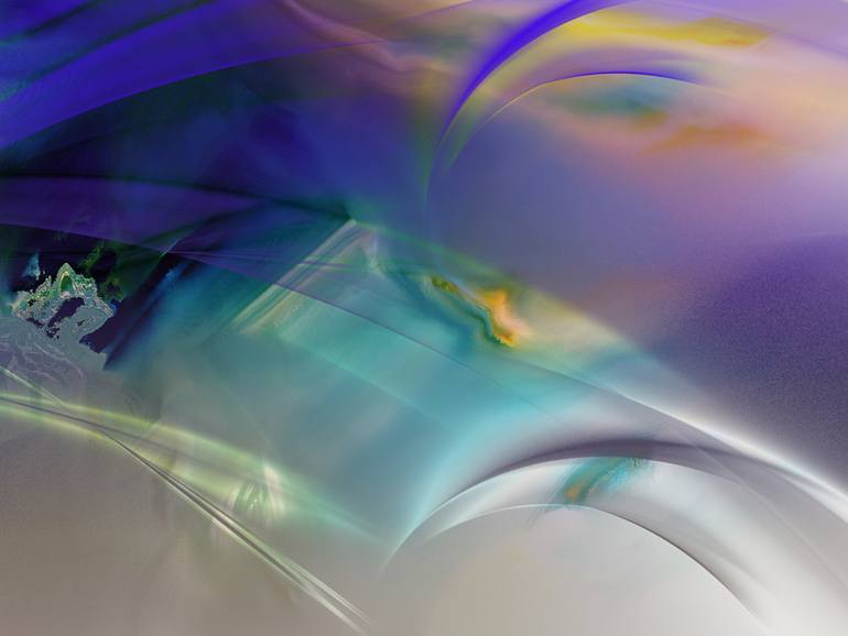 Original Expressionism Abstract Digital by Javier Diaz