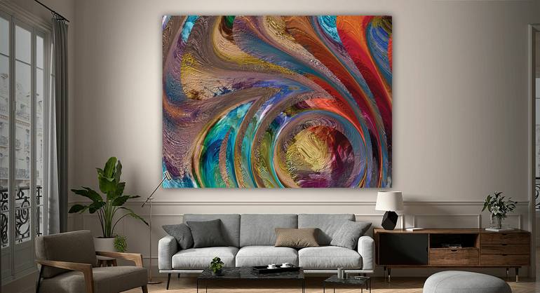 Original Minimalism Abstract Digital by Javier Diaz