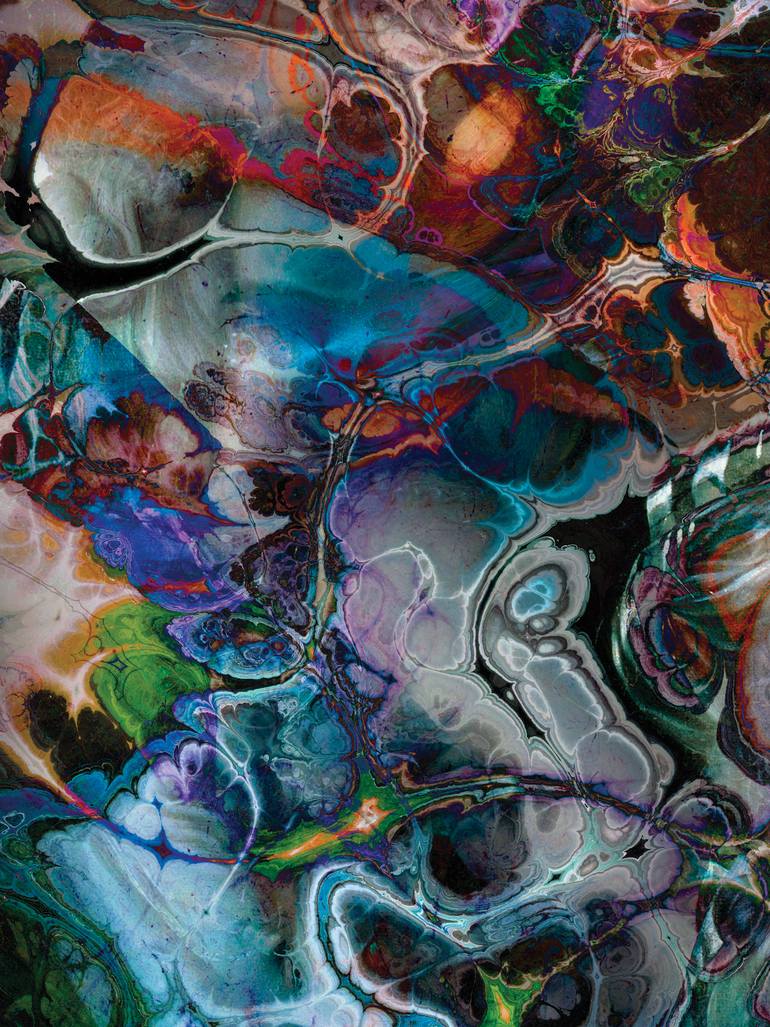 Original Contemporary People Digital by Javier Diaz