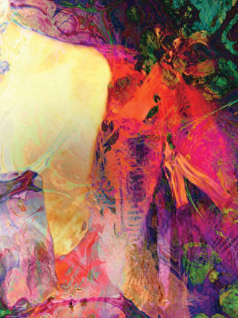 Original Contemporary People Digital by Javier Diaz