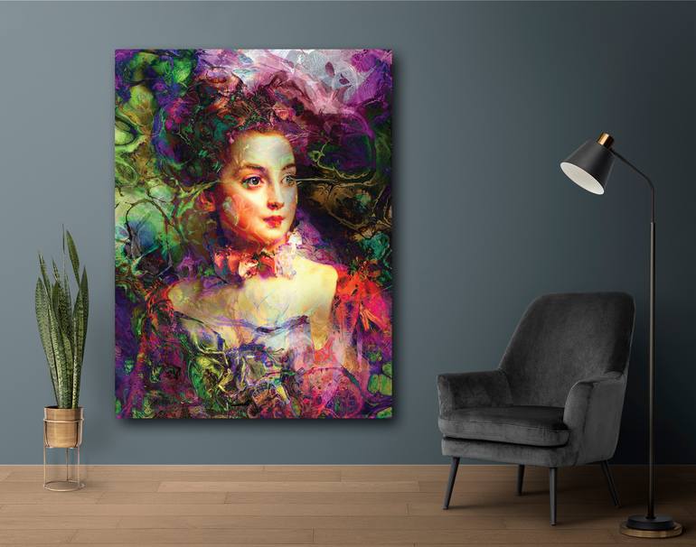 Original Contemporary People Digital by Javier Diaz