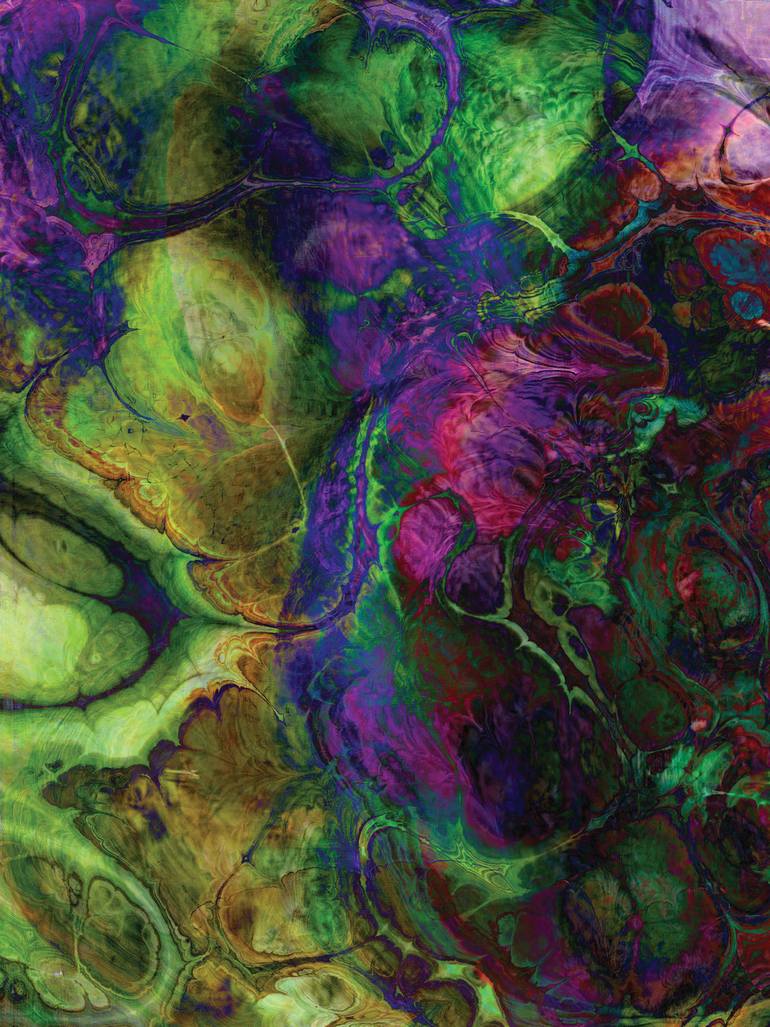 Original Contemporary People Digital by Javier Diaz