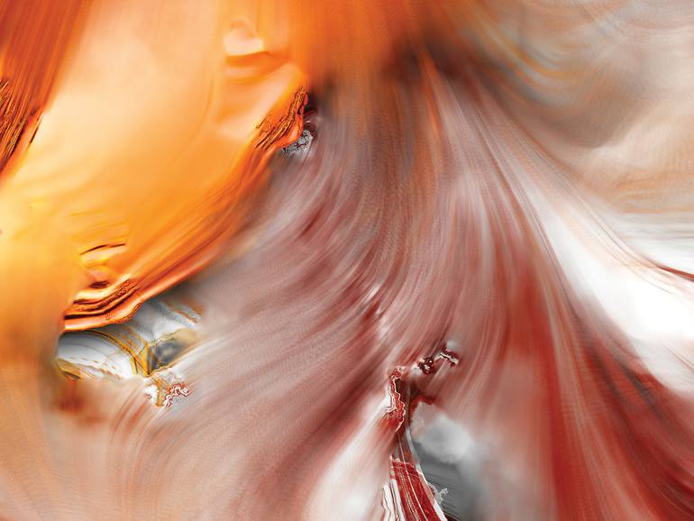 Original Contemporary Abstract Digital by Javier Diaz