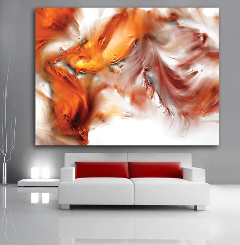 Original Contemporary Abstract Digital by Javier Diaz