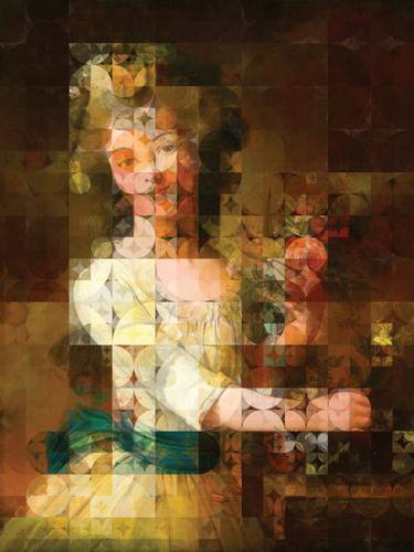 Original Pop Art Portrait Digital by Javier Diaz