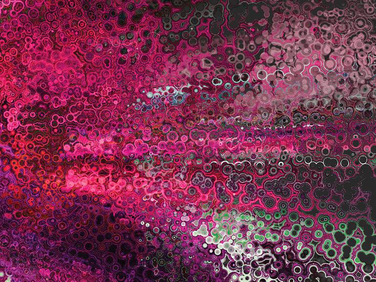 Original Contemporary Abstract Digital by Javier Diaz