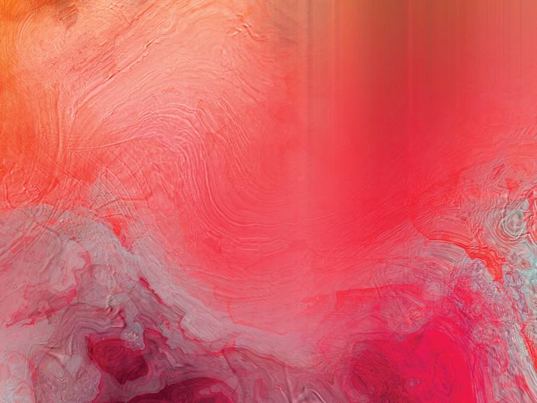 Original Contemporary Abstract Digital by Javier Diaz