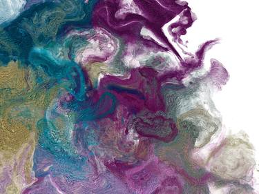 Original Contemporary Abstract Digital by Javier Diaz