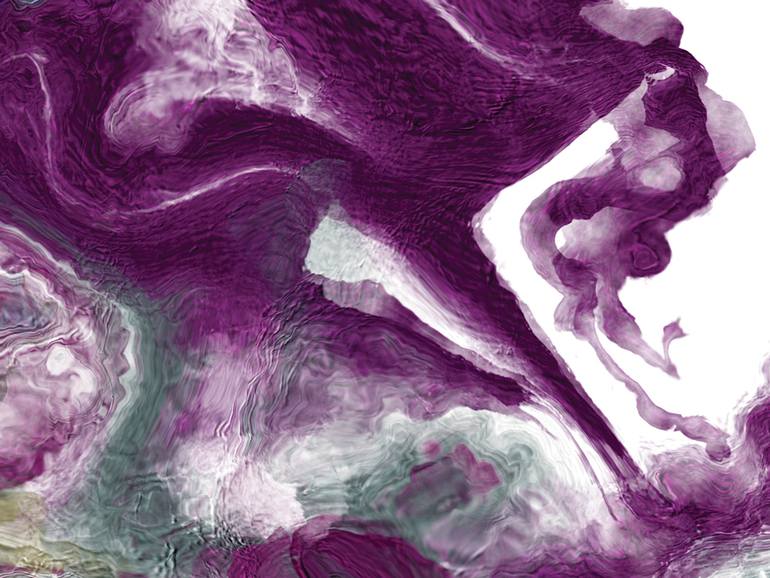 Original Contemporary Abstract Digital by Javier Diaz